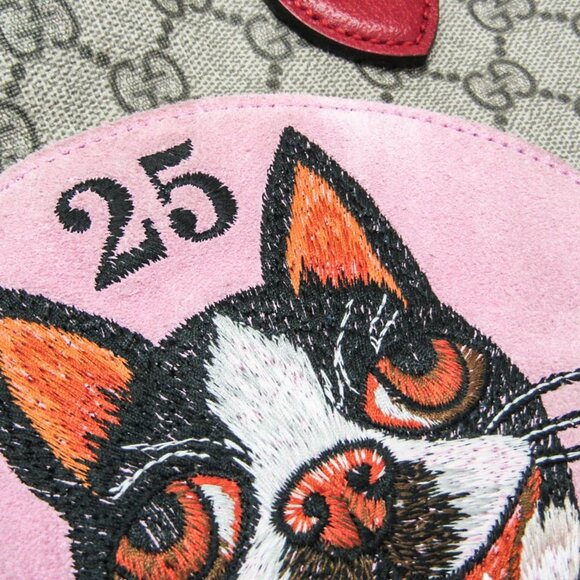 GUCCI Authentic Cream Leather Shoulder Bag - Picture 8 of 13